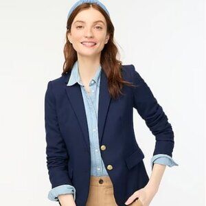 J Crew Factory Original schoolboy blazer in Navy